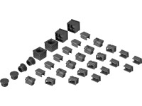 Náhradní krytky na nožičky pro jídelní sestavu Kulina, 32 ks