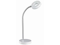 Stolní LED lampa bílá 27 x 12 cm
