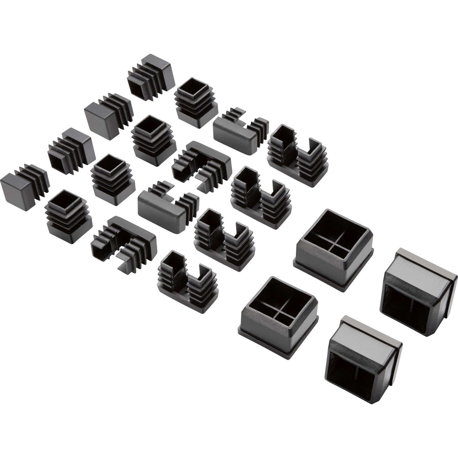 Sada krytek na nožičky pro balkonovou sestavu Hazelton 20dílná