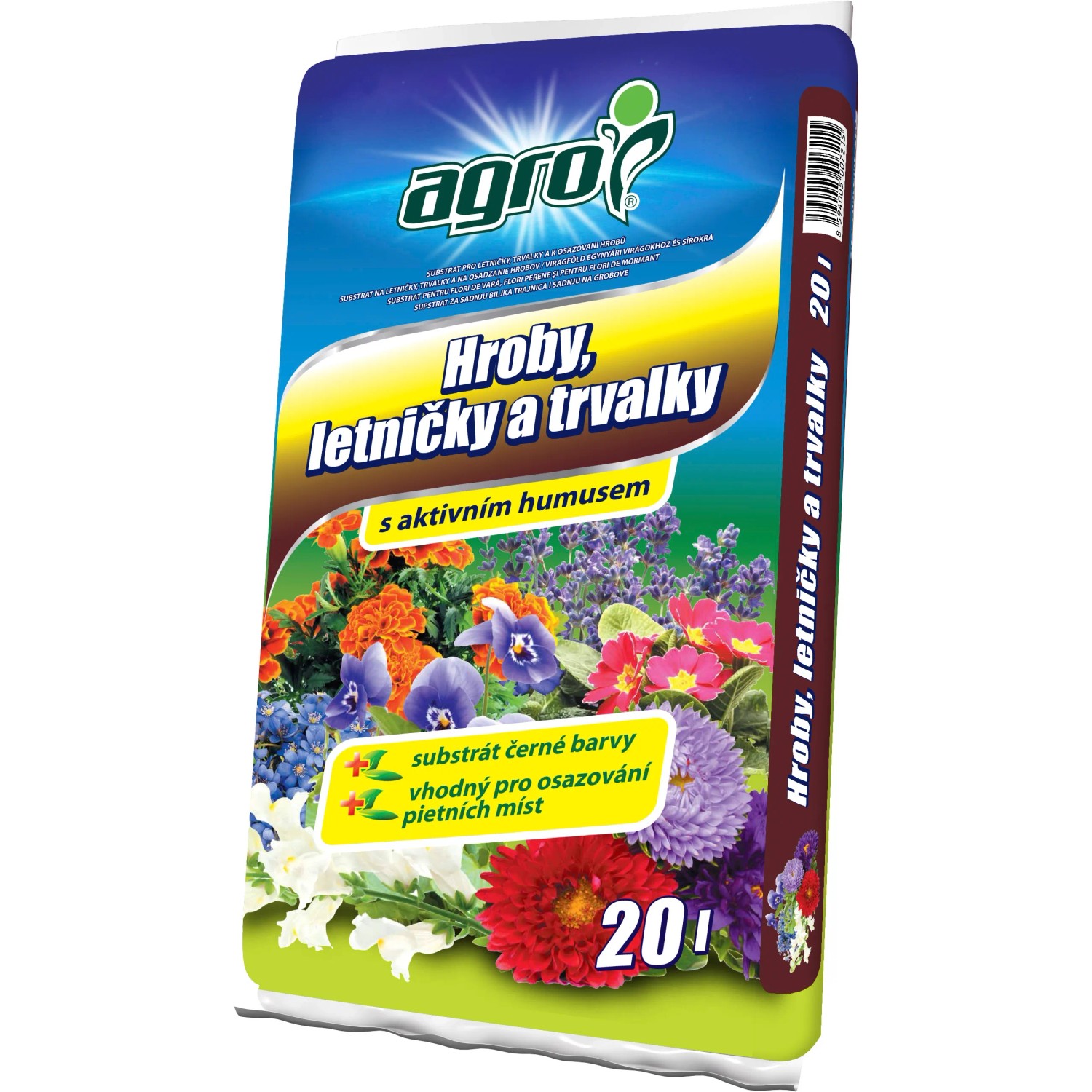 Agro Substrát na hroby 20 l
