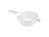 Tontarelli Cedník s rukojetí bílý pr. 24 cm