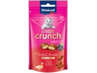 Vitakraft Pochoutka pro kočky Crispy Crunch Superfood kachna a aronie 60 g