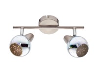 OBI Bodové svítidlo Pineto s efektem ohňostroje 2 x G9 max. 28 W, 36 x 12 cm