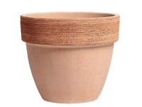Degrea Terakotový květináč Vaso Palladio Graffiato, pr. 14 x 12 cm