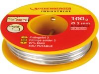 ROTHENBERGER Fitinkový měkký pájecí drát Fittingslot 3, S-Sn97Cu3 pr. 3 mm, 100g
