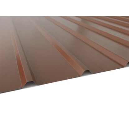 COVERNIT Trapézový plech T12 hnědá RAL 8017, 2000 x 910 mm