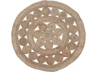 Koopman Jutový kulatý koberec přírodní pr. 90 cm Koopman Jutový kulatý koberec přírodní pr. 90 cm