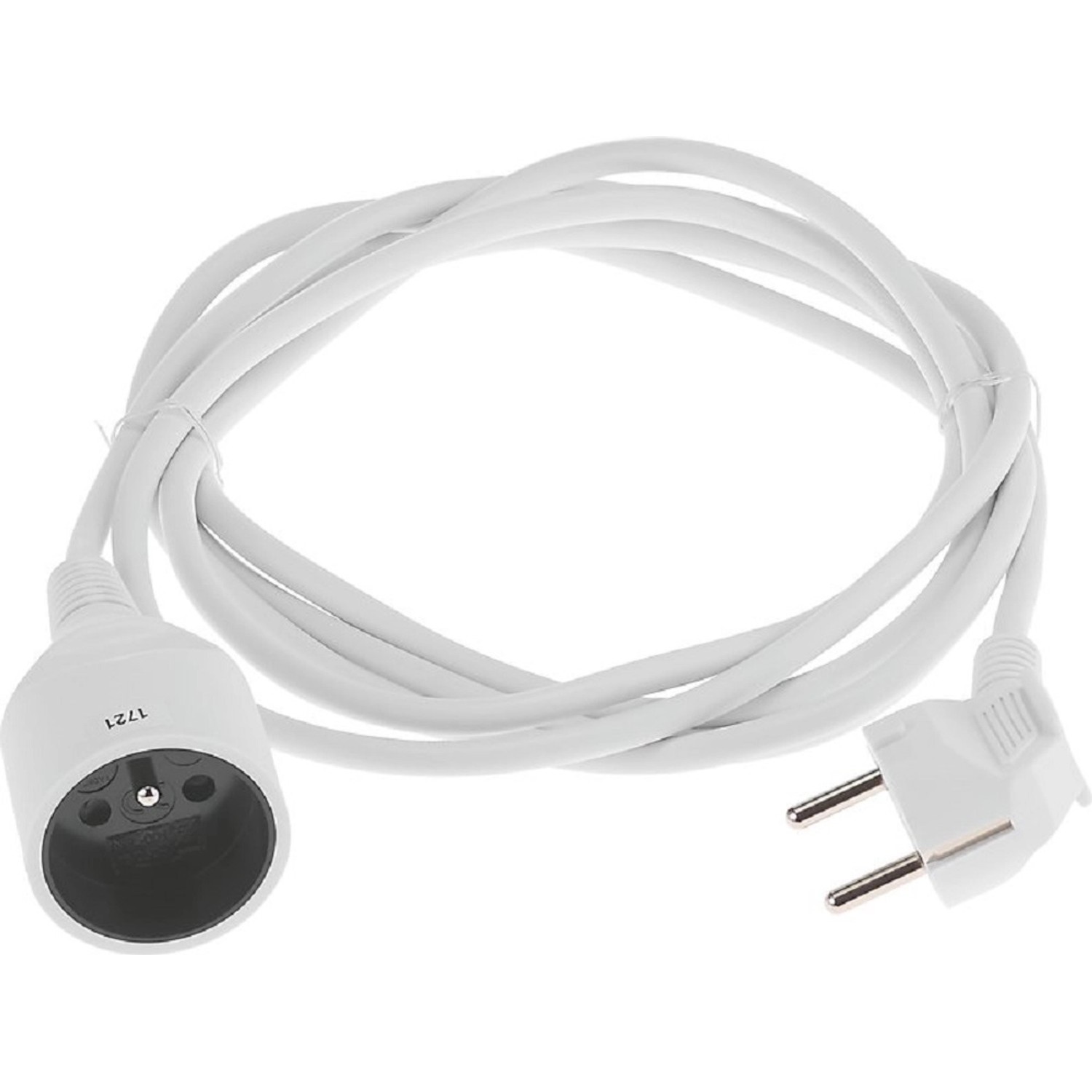 Prodlužovací kabel bílý, 3 m