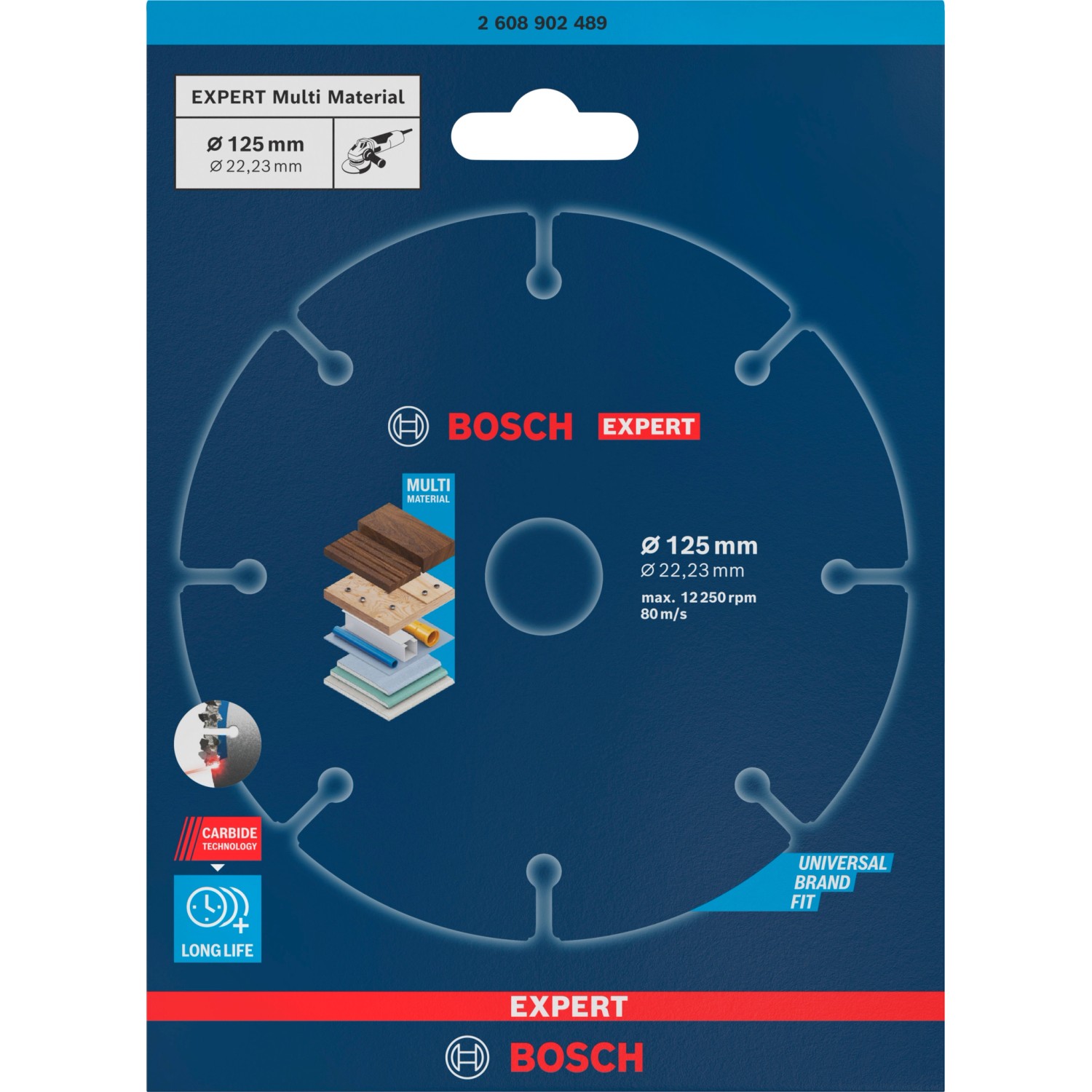 Bosch Karbidový řezací kotouč EXPERT Multi Material 125 x 22,23 mm