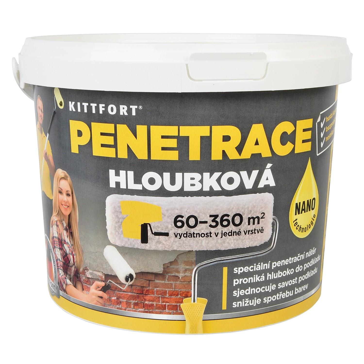 Penetrace hloubková Nano 3 kg