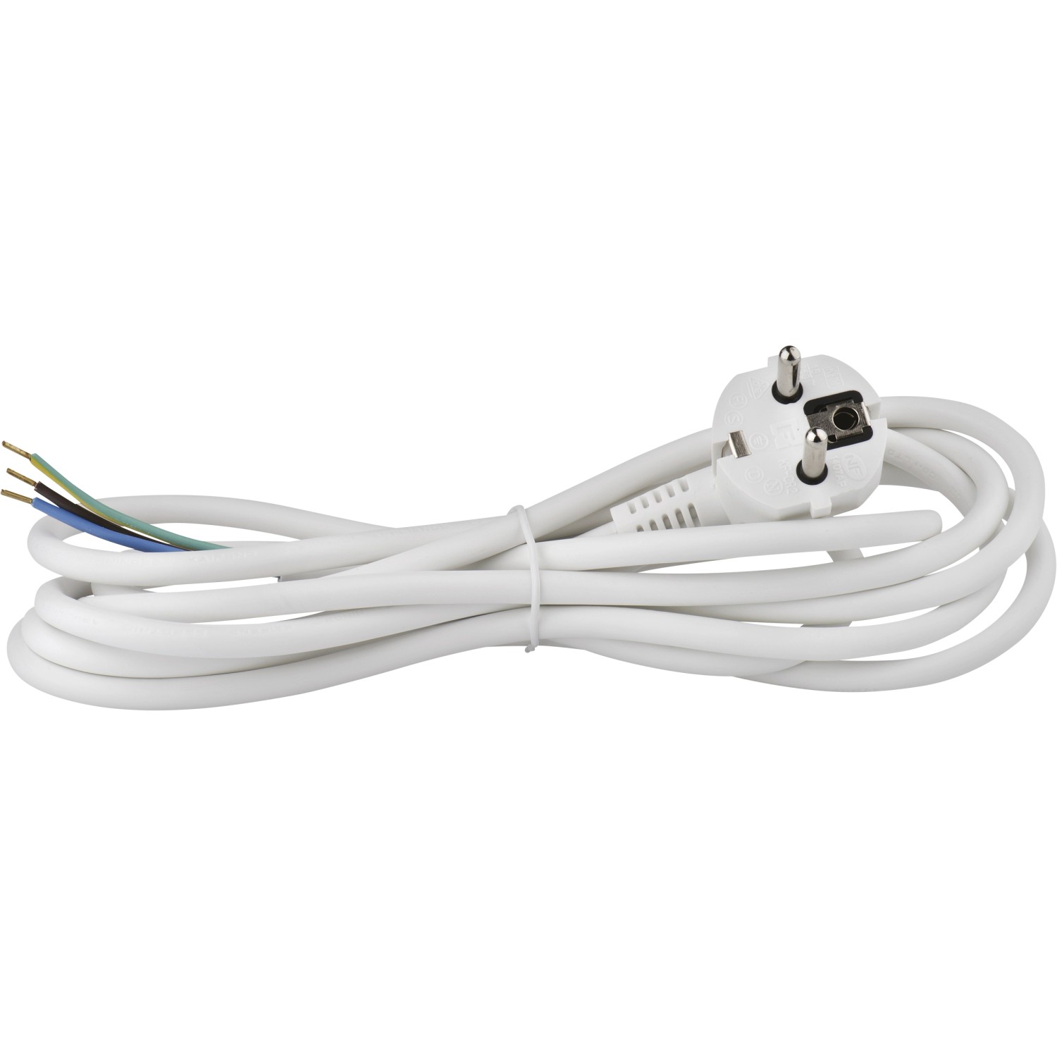 Emos Flexo šňůra PVC bílá 3 x 0,75 mm, 3 m