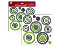 Crearreda Samolepící dekorace All Around 3D Crearreda Samolepící dekorace All Around 3D