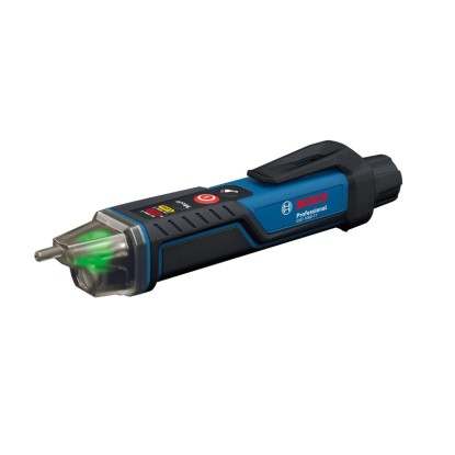 Bezkontaktní zkoušečka napětí Bosch Professional GVD 1000-17 se zelenou LED.