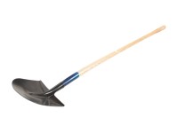 LUX-TOOLS Frankfurtská lopata se zvednutou zadní hranou lakovaná černá 130 cm