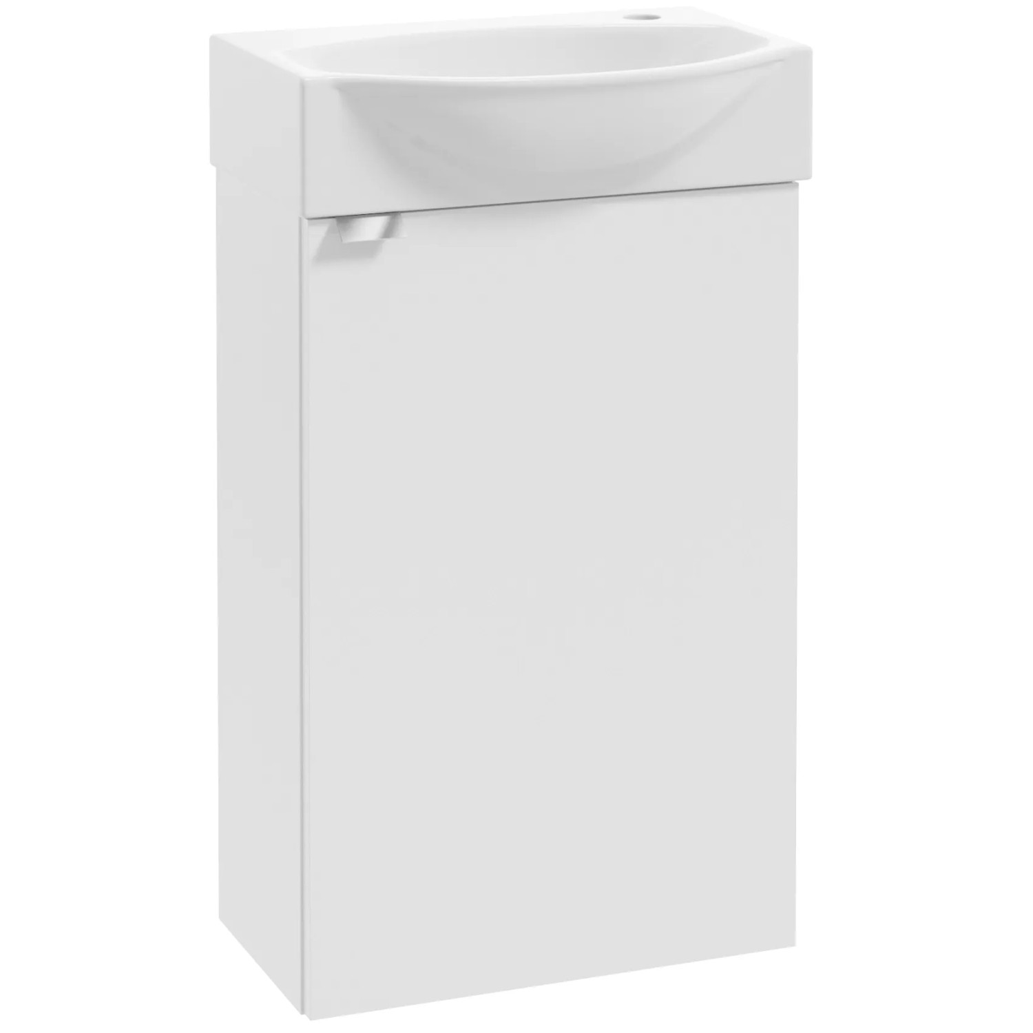 Deftrans Koupelnová skříňka s umyvadlem SPLIT bílá 40 x 60 x 22 cm