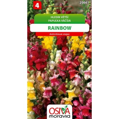 Semínka Hledík větší Rainbow (Antirrhinum majus)