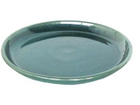 Mega Collections Miska pod květináč Glazed Saucer zelená celadon pr. 29 cm