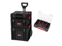 QBRICK SYSTEM PRO Vozík na nářadí SET 1 + magnetický držák, 70,5 x 45 x 39 cm QBRICK SYSTEM PRO Vozík na nářadí SET 1 + magnetický držák, 70,5 x 45 x 39 cm