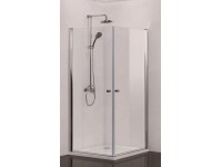 Sanotechnik Sprchový kout bez vaničky Elegance N1290, chrom, 90 x 90 x 195 cm