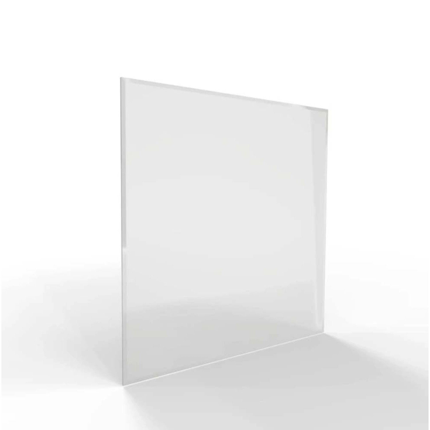 HS Flamingo Sklo pod kamna čtverec, čiré, 1200 x 1200 x 6 mm