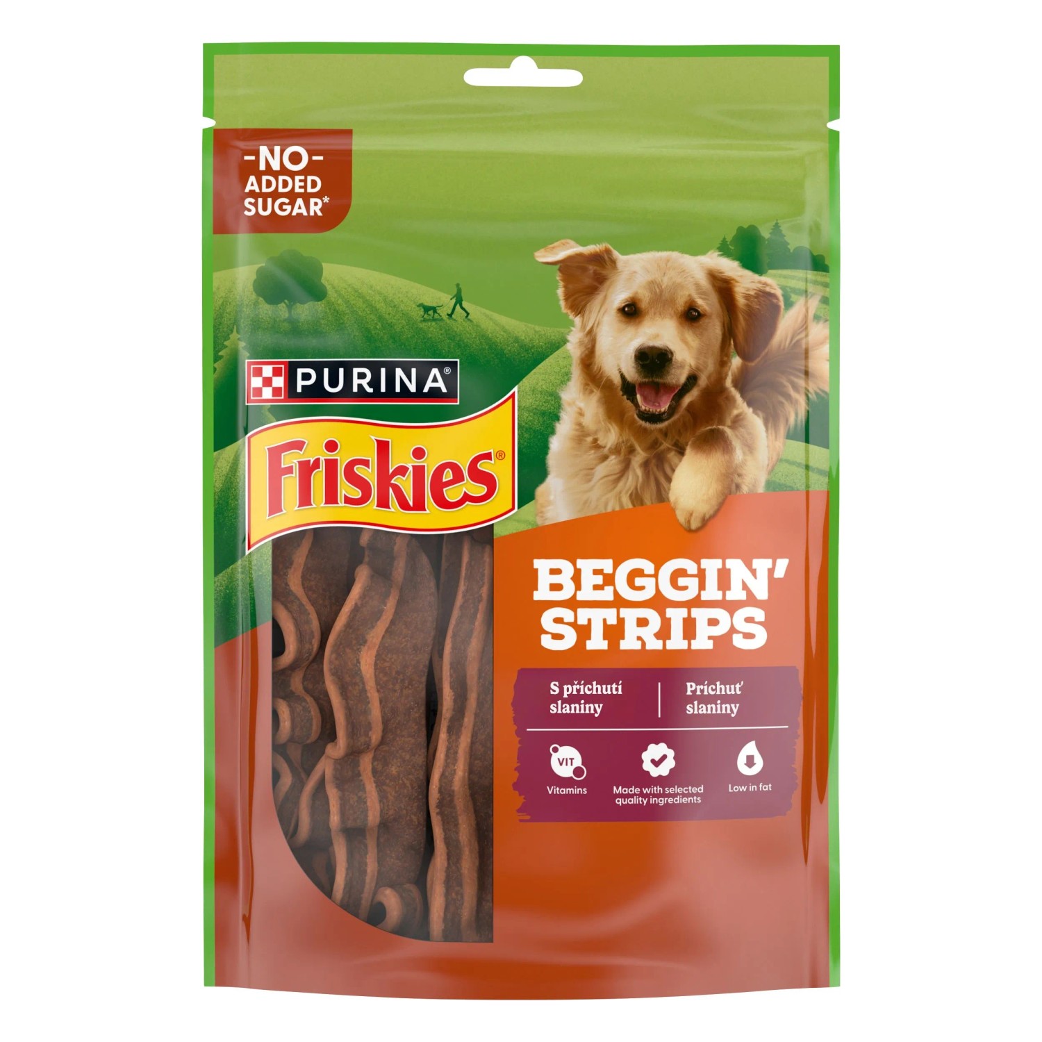 Friskies Beggin Strips Pamlsky pro psy slanina 120 g