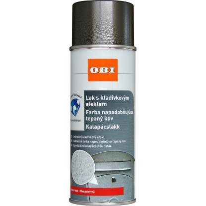 OBI Lak kladívkový antracit 400 ml