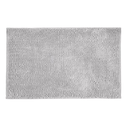 Allstar Koupelnová předložka Chenille, světle šedá, 50 x 80 cm