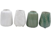 Boltze Váza Ortega různé druhy pr. 11 x 9 cm