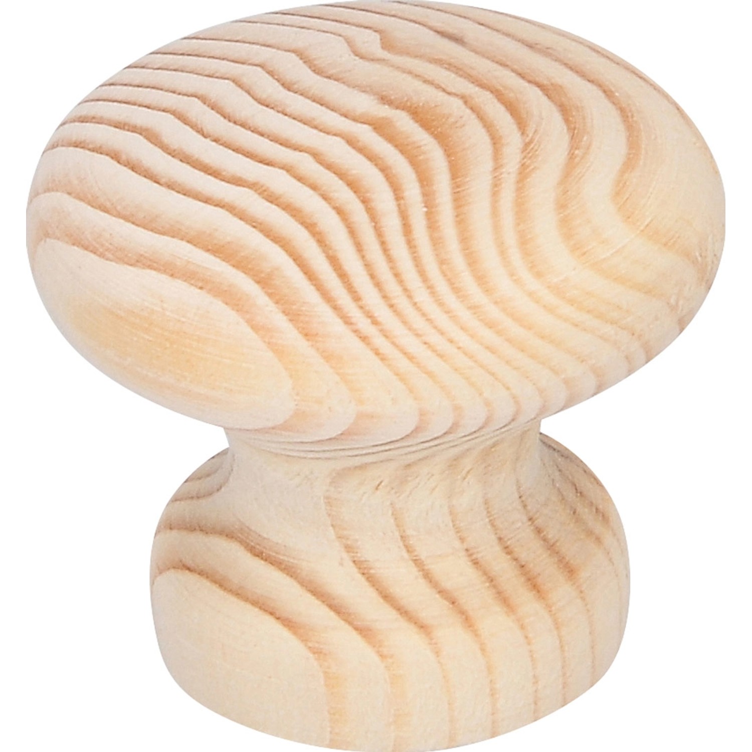 Siro Nábytkový knoflík S87 smrk syrový průměr 30 mm