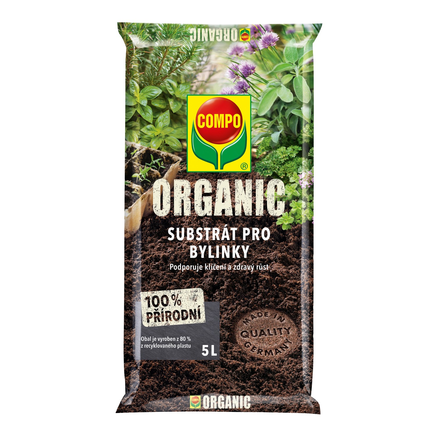COMPO Susbstrát pro bylinky 5 l