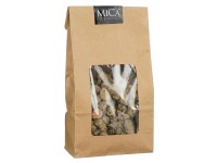 MICA Decorations Ozdobné kamínky v plastové dóze hnědé 5-8 mm