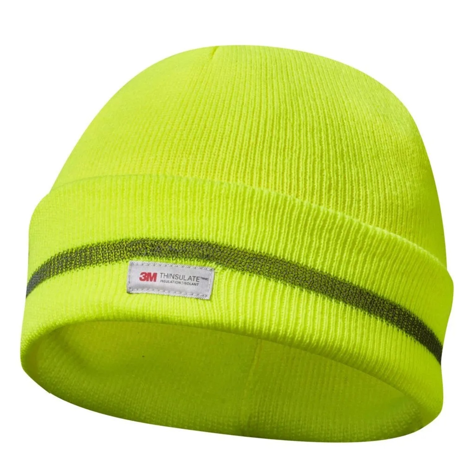 Reflexní čepice žlutá