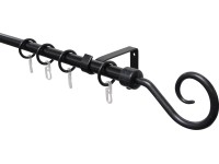 Kompletní stylová souprava Hook 13/16 mm černá 130 cm - 240 cm