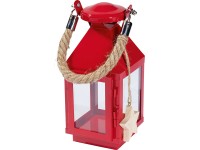OBI Dekorativní lucerna červená
