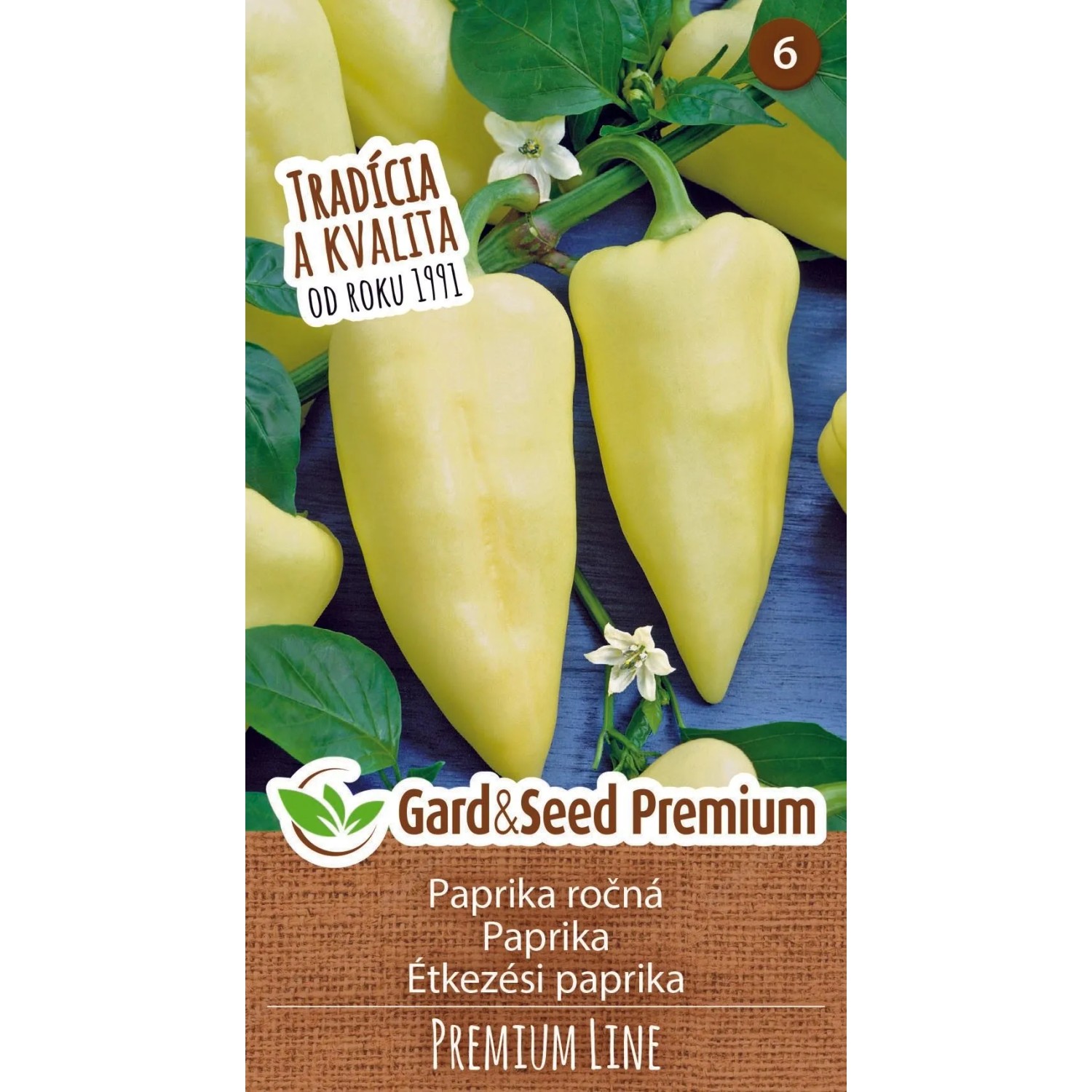 GardenSeed Premium Semínka Paprika Premium Semínka