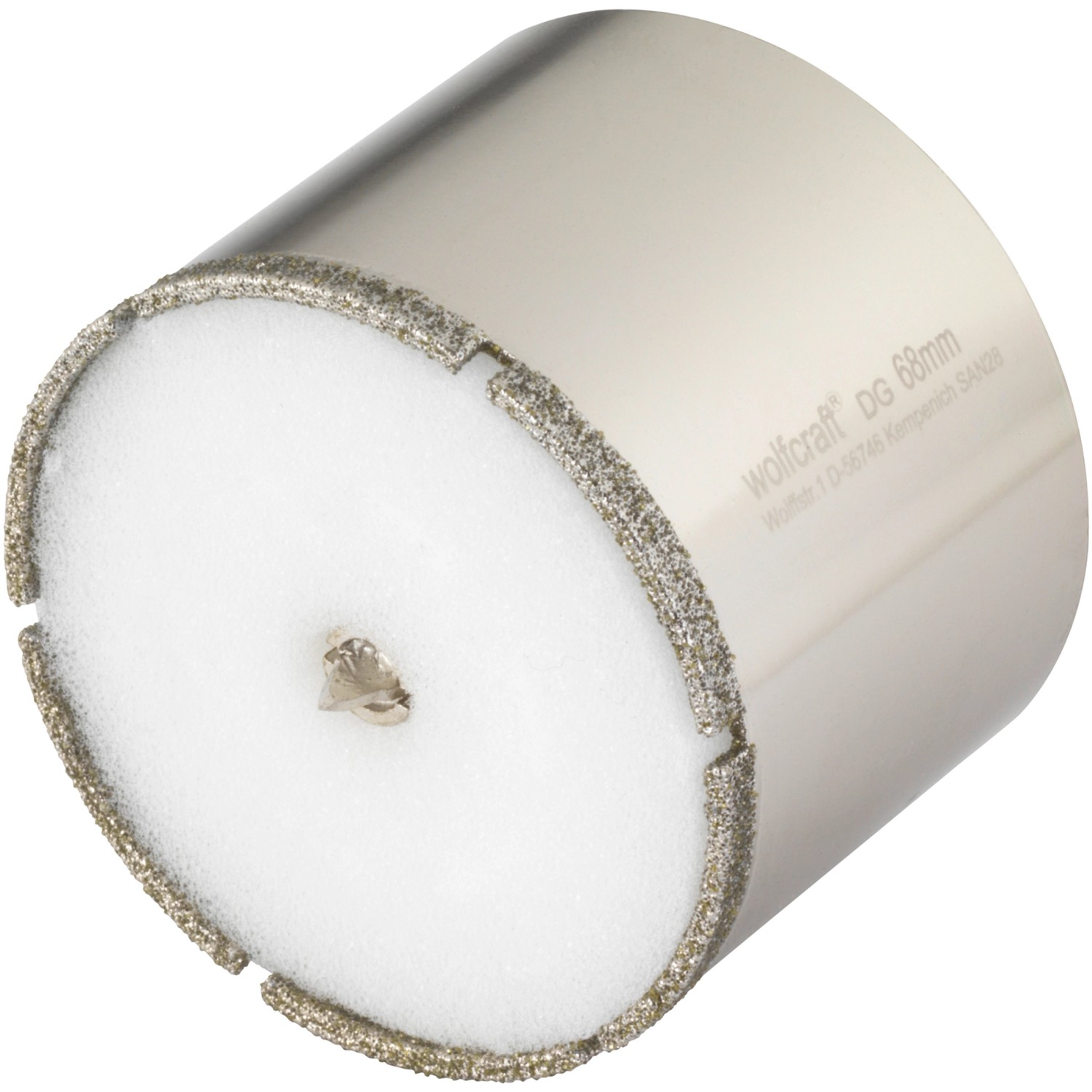 Wolfcraft Diamantová vykružovací pila Ceramic pro aku šroubovák pr. 68 mm