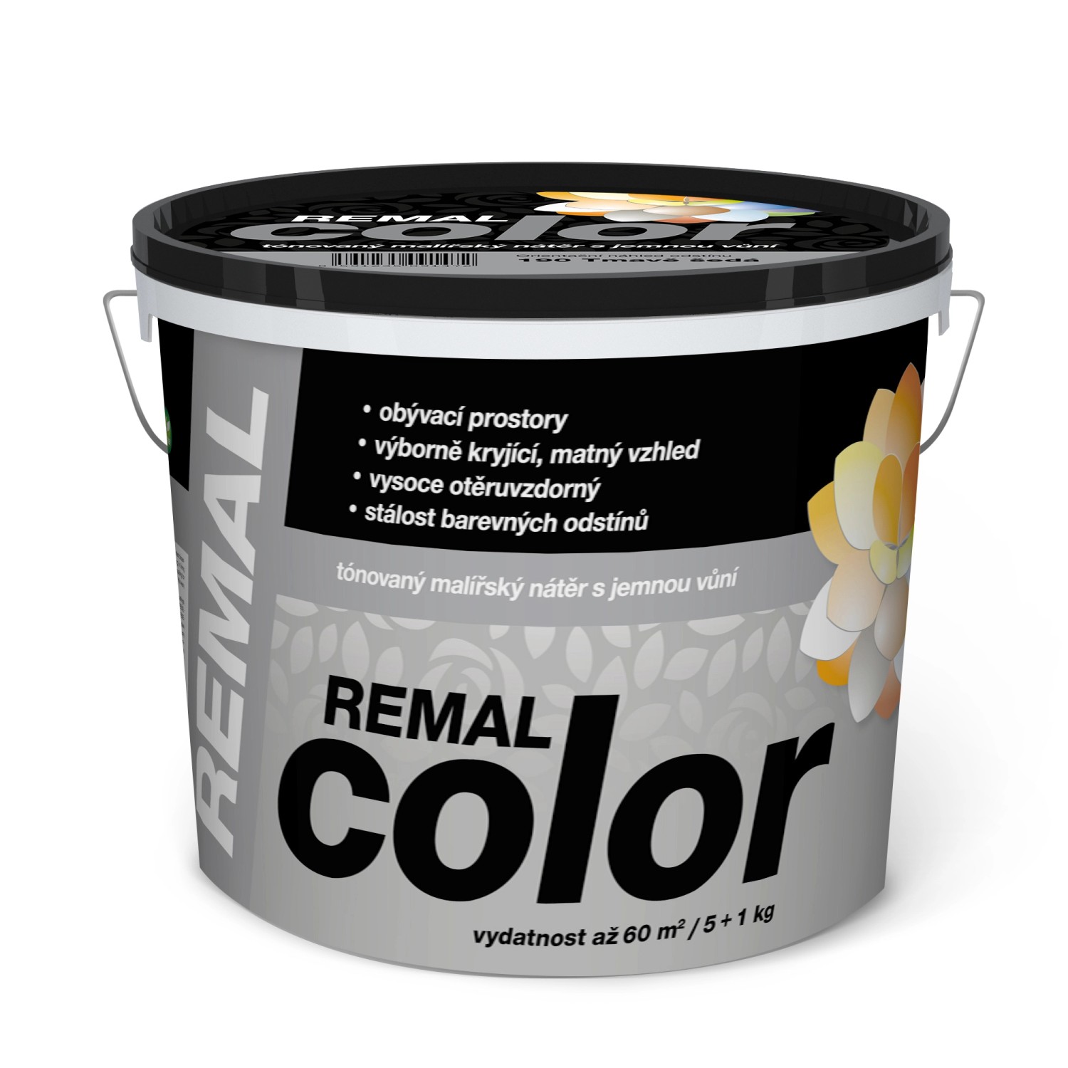Remal Color šedá tmavá 5+1kg