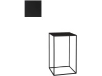 Mica Decorations Odkládací stolek Quinty, černá, 30 x 30 x 50 cm