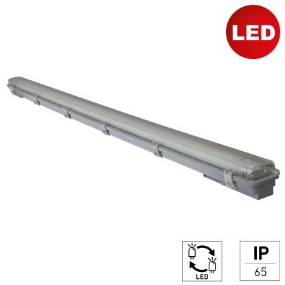 E2 LED Světlo do vlhka Classic L, IP65, 1 x 24W, 2400 lm, 158,3 x 7,5 x 5,2 cm