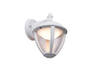 Lutec Venkovní nástěnná lampa UNITE LED bílá