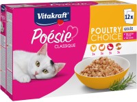 Vitakraft Kapsičky pro kočky Poésie Classique Poultry v želé, 12 x 85 g