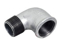 Úhlová spojka 90 stupňů s vnitřním závitem/vnějším závitem 30,3 x 33,3 mm Úhlová spojka 90 stupňů s vnitřním závitem/vnějším závitem 30,3 x 33,3 mm