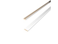 Egger Krycí lišta pro stěnový panel DecoWall AL201 bílá 2,4 m