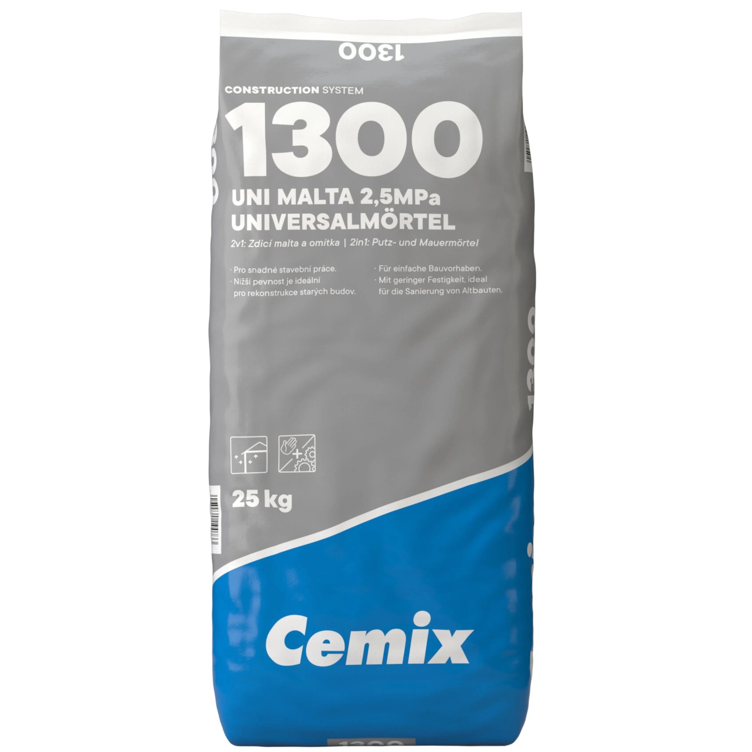 Cemix Beton Hrubý 30MPa 25 kg