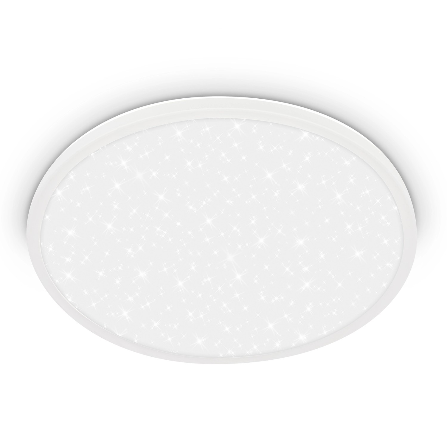 Brilo LED stropní svítidlo Slim bílá 30 W, 3600 lm, 4000K, pr. 37,5 x 3,3 cm