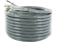 Schwaiger Síťový kabel CAT 6a S/FTP 10 m šedý
