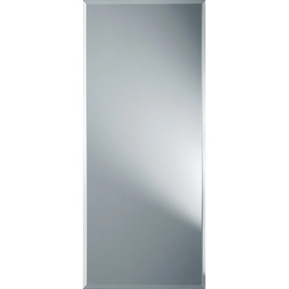 Kristall-Form Zrcadlo Gennil s fazetou stříbrné 39 x 92 cm