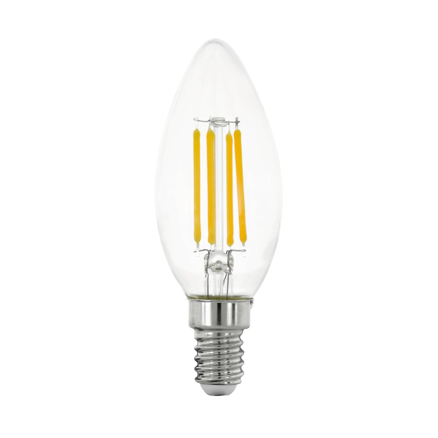 Eglo LED žárovka E14 C35 7W 806lm 2700K, čirá