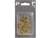 Háčky na vánoční ozdoby zlaté, 50 ks Háčky na vánoční ozdoby zlaté, 50 ks