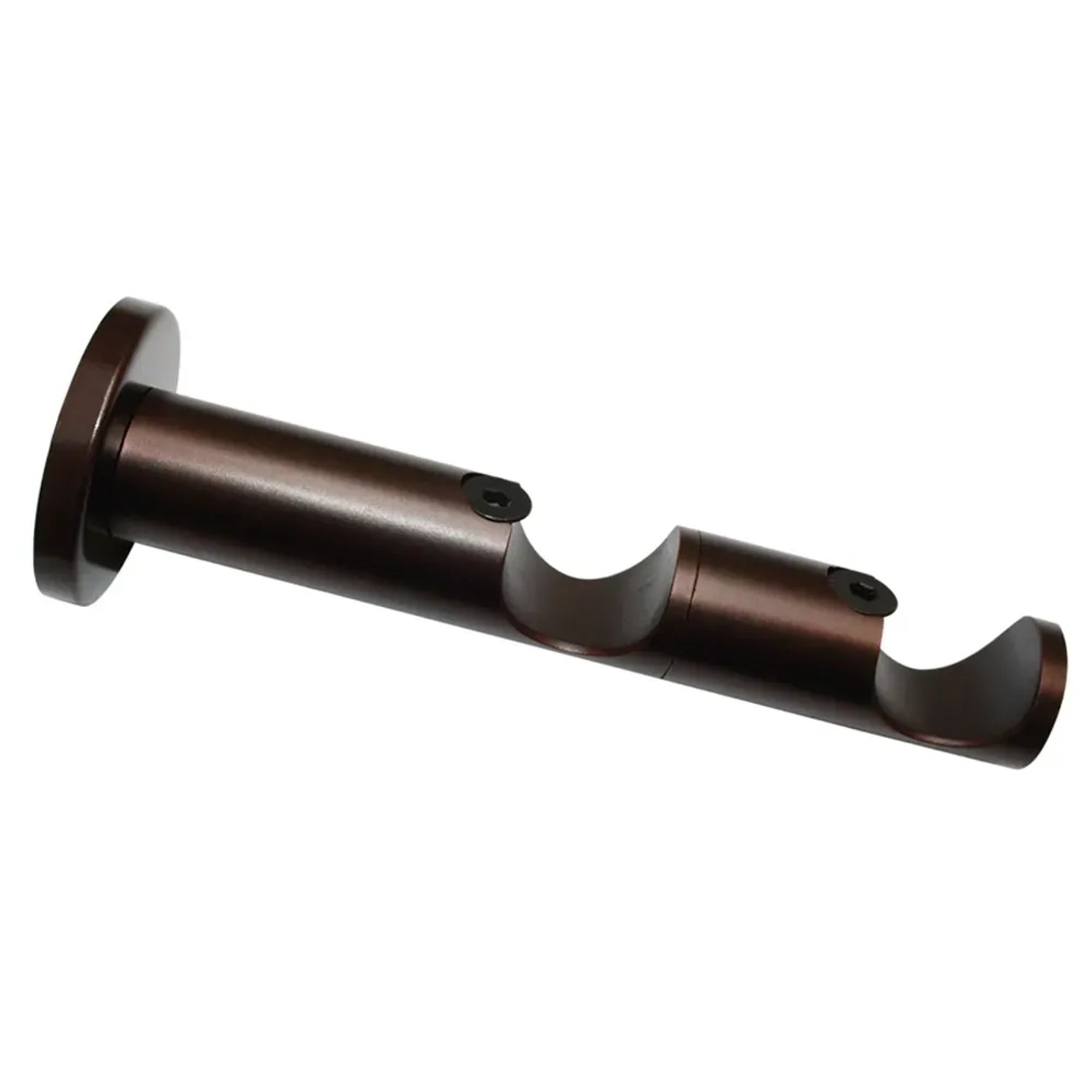 Gardinia Kombinovaný držák pro záclonové tyče Windsor o pr. 25 mm, bronzový